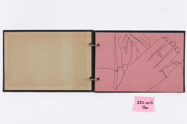 Andy Warhol Sketch Book, ca. 1952