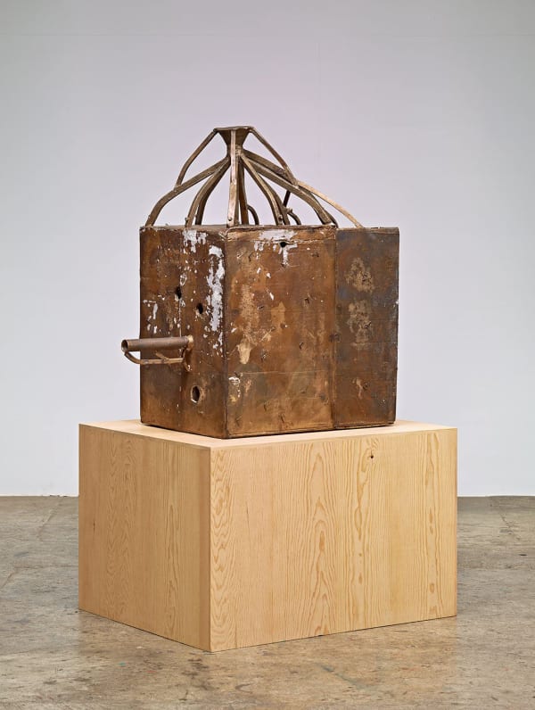 Mark Grotjahn Untitled (Top and Interior, DeWalt Mask M33.b), 2013