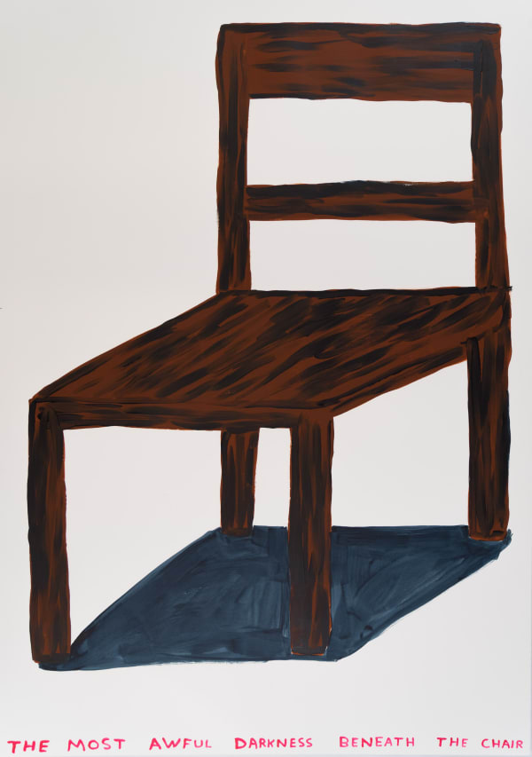David Shrigley Untitled (Chair), 2019