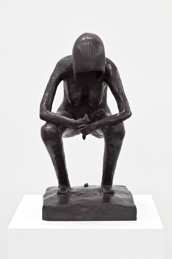 David Shrigley Lady Taking a Poop, 2013
