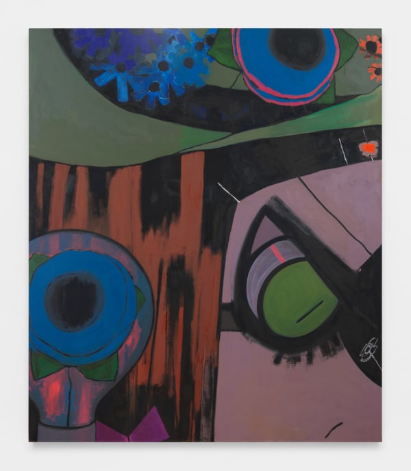 Ellen Berkenblit Electric Flower, 2021