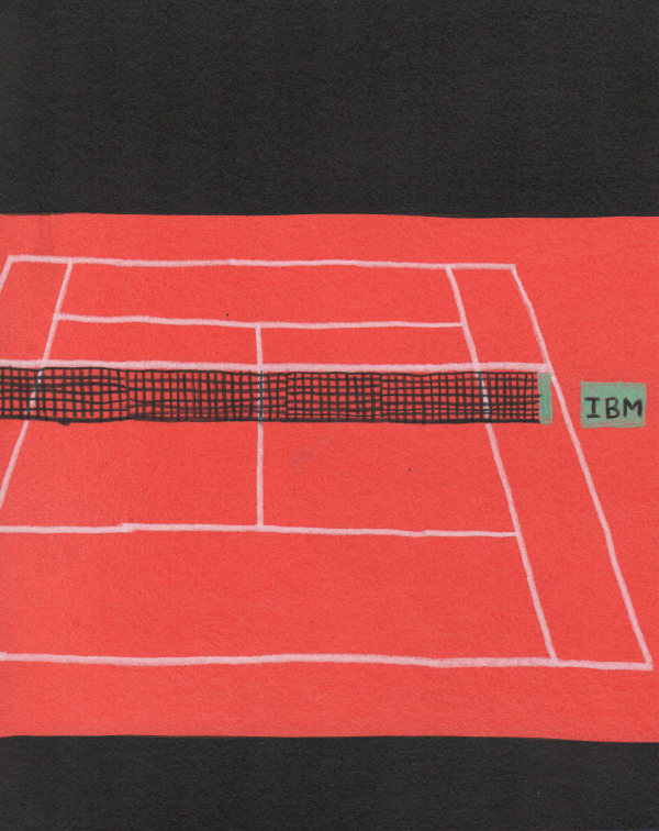 Jonas Wood Small French Open, 2016