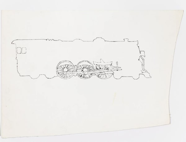 Andy Warhol Train, ca. 1953