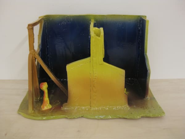 Alessandro Pessoli Blue Room, 2012