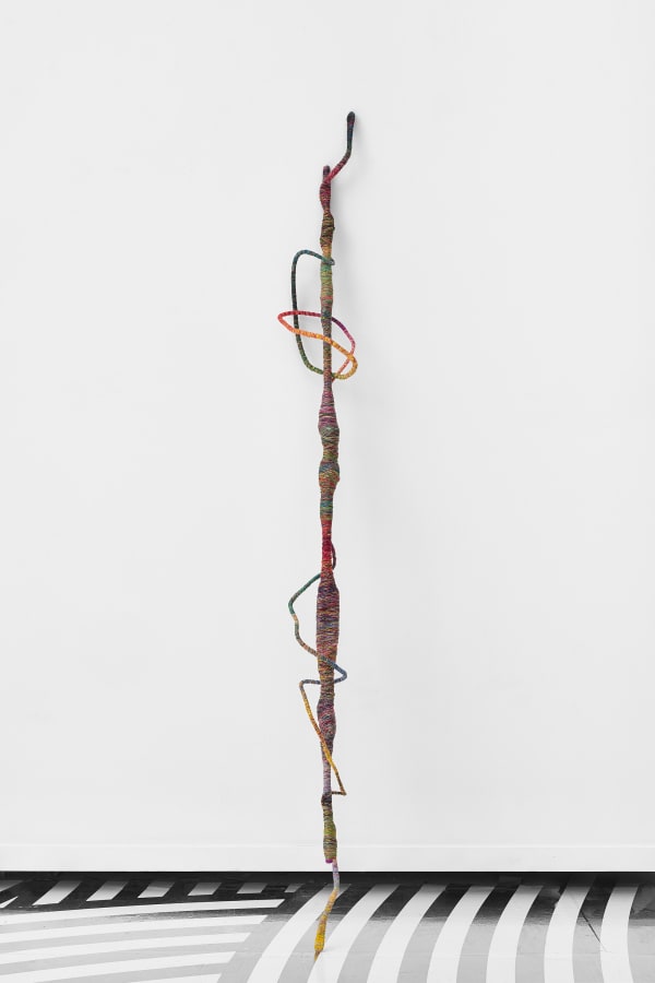 Jim Lambie Psychedelic Soul Stick #85, 2024