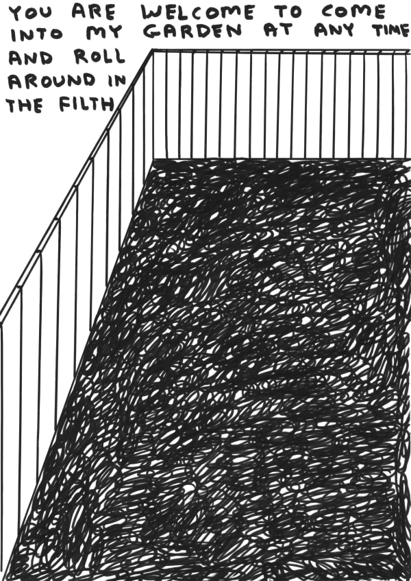 David Shrigley Untitled (My Garden), 2019