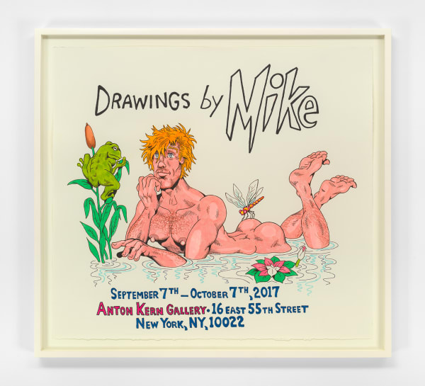 Mike Kuchar Exhibition poster, 2017