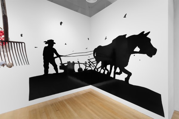 Erik van Lieshout Farm Arts object #10 (silhouette), 2024