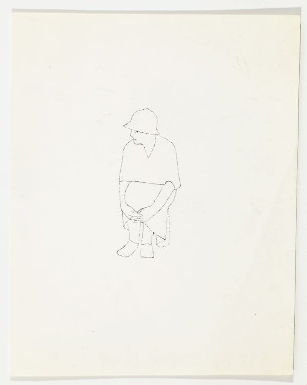 Andy Warhol Female Full Figure, ca. 1957