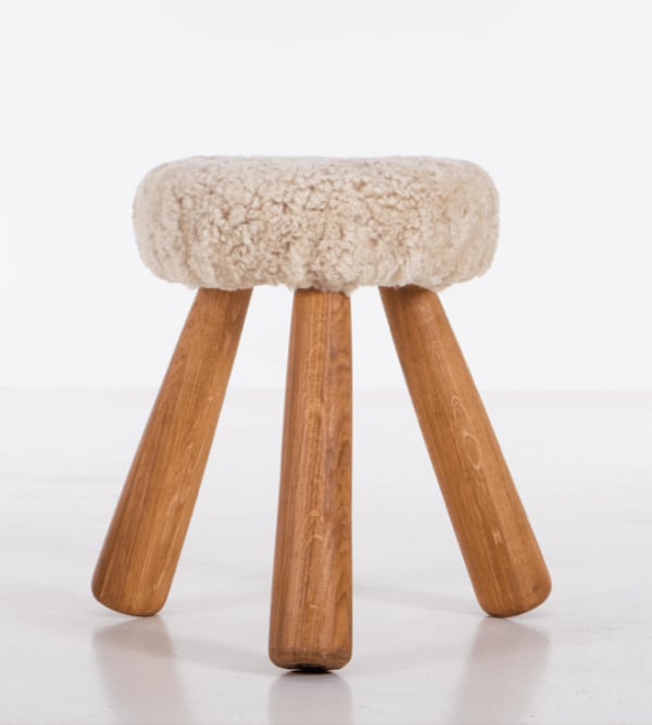 Ingvar Hildingsson, Tripod Stool, 1970's