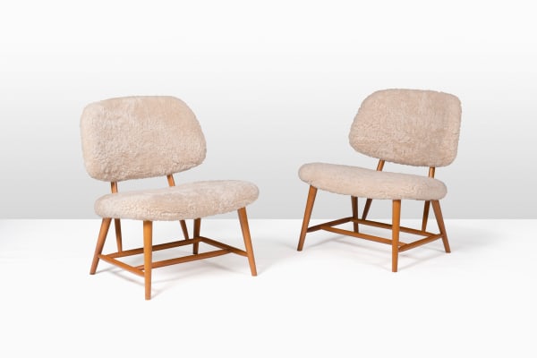 Alf Svensson, Pair of Teve chairs, 1950's