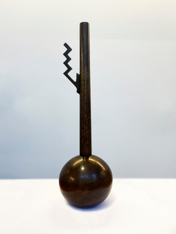 Anonymous, Bronze flower vase, Showa period 1926-1989