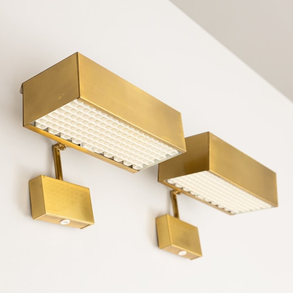 Hans-Agne Jakobsson, A pair of 2776 wall lamps, 1960's