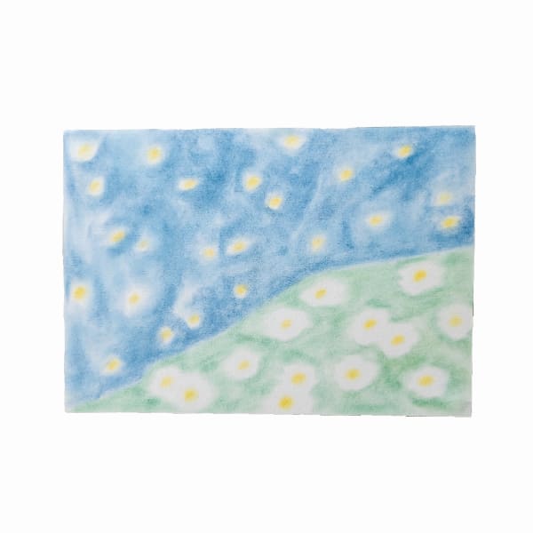 Night time flower field.