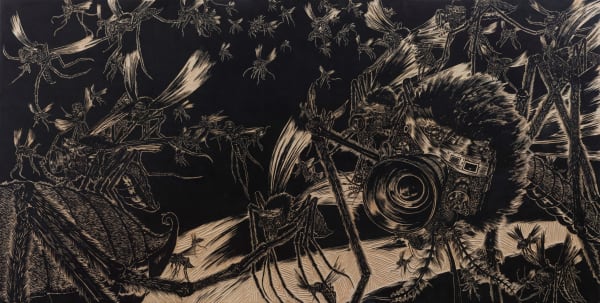 SUN Xun, "Magic of Atlas" Scene Design of Luocha - Mosquitos “魔法星图”之螺刹场景设定 — 蚊子 〈마법성도〉 나찰국 장면 디자인 - 모기, 2018-2019