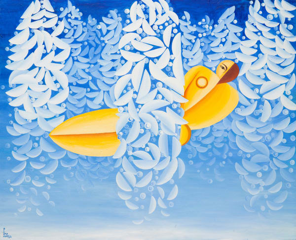 JUNG Kangja, Floating in a Forest 숲 속을 부유하다, 2010