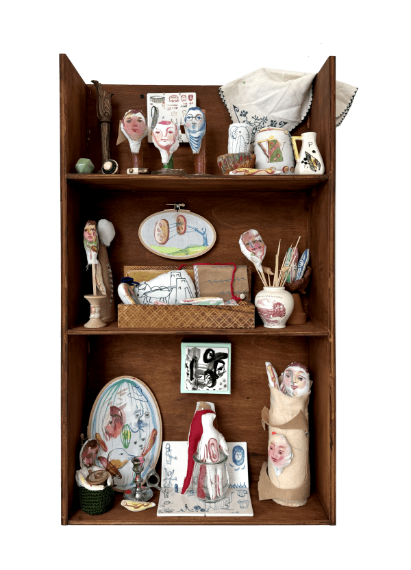 LEE Jihyun, Doll Shelf _Hemi 인형장_혜미, 2023