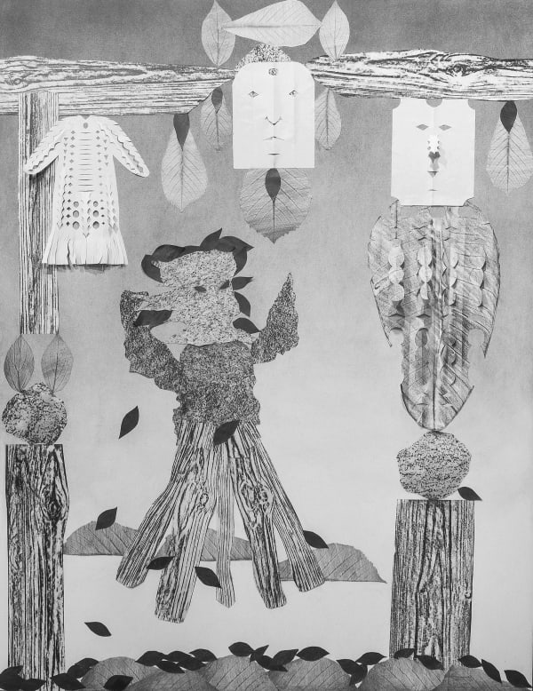 LEE Seung Ae, Botanic Drum I 보태닉 드럼 I, 2024