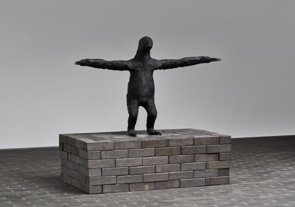 HWANG Sueyon, Sloth on the Asphalt 아스팔트 위의 나무늘보, 2024