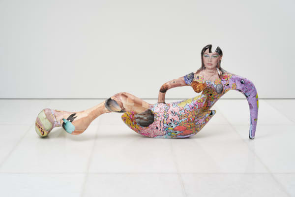 GWON Osang, Reclining Figure-Planets, 2022-2023