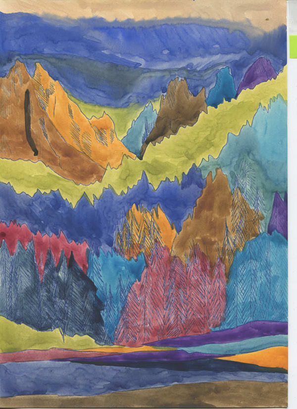 NOH Sangho (On paper), O-025, 2018