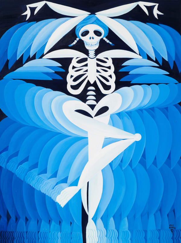 JUNG Kangja, Dance of Skeleton, 2015