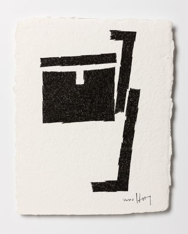 UM Tai-Jung, A Crack - Drawing ⅩⅤI - Gesture , 2000