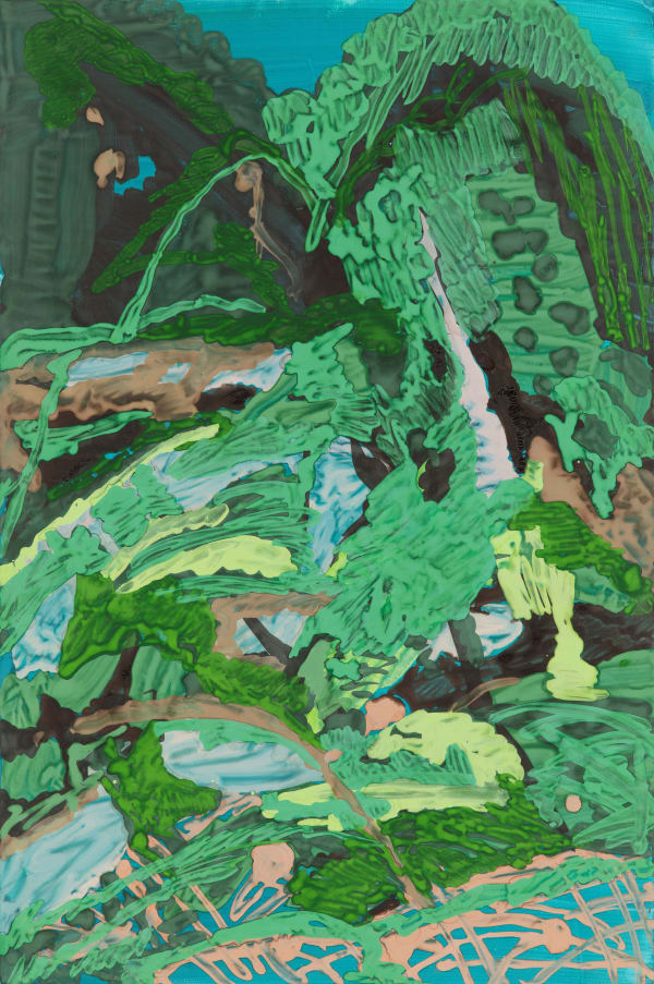 JEONG Juwon, Green Hill 녹색 언덕, 2022