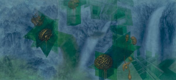 LEE Eunsil, 엉망이 된 시간, 뒤엉킨 공간, 2021