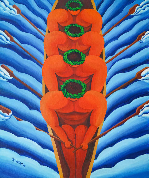 JUNG Kangja, Polynesians in the SouthPacific 남태평양의 폴리네시안, 1994