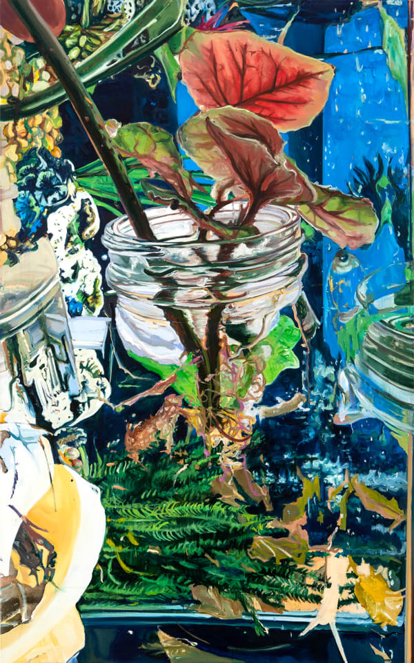 LEE Jihyun, Pet Plants_Fish Tank 3 반려식물과 어항 3, 2020