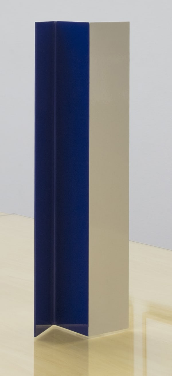 Nobuko WATANABE, Blue and White - Stripes, 2017