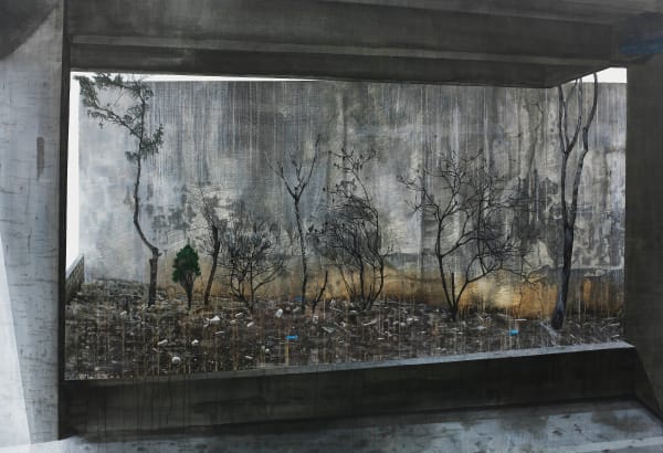 AN Gyungsu, Plants Bed 화단, 2013