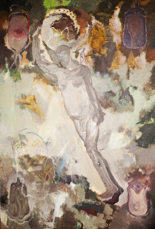 JING Shijian, Dionysian's orchard 酒神的果园, 2023