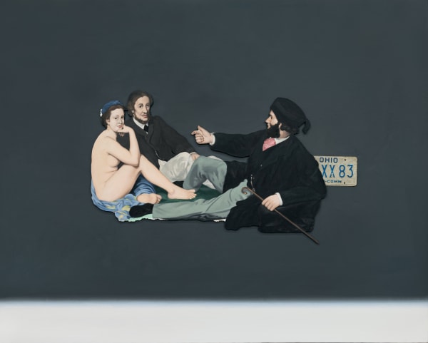 HAN Manyoung, Reproduction of Time-Manet 시간의 복제-마네, 2018