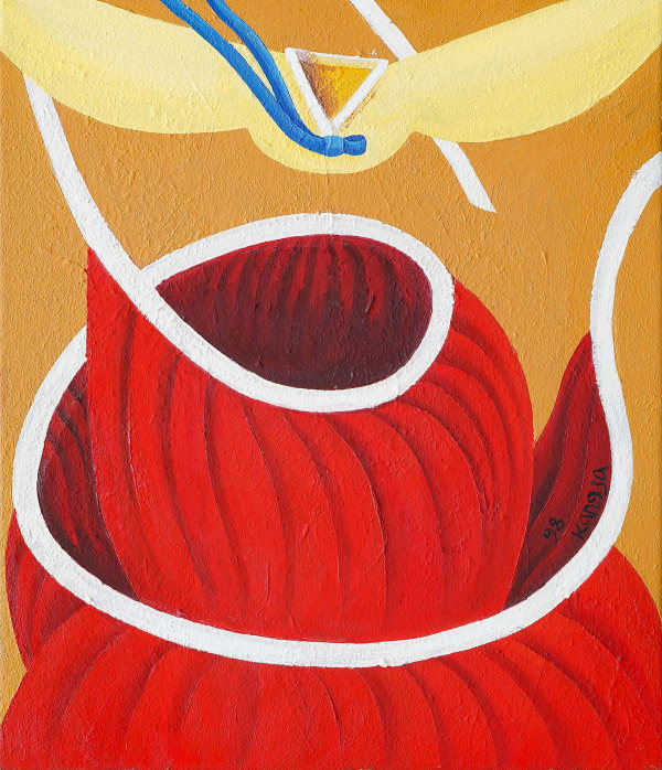 JUNG Kangja, Red Skirt 붉은 치마, 1998
