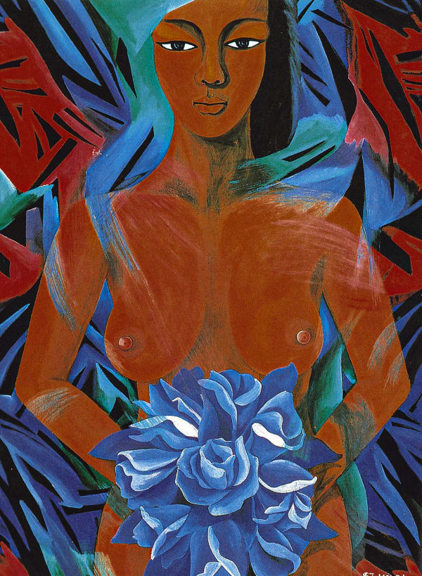 JUNG Kangja, Nude in Spotlight, 1987