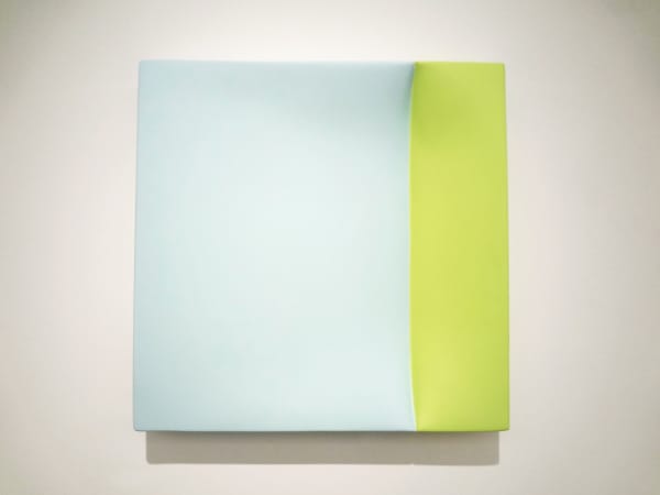 Nobuko WATANABE, Sky Blue and Light Green, 2016