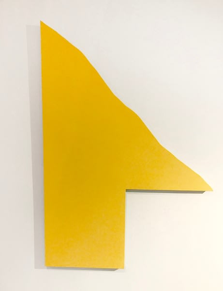 LEE Jeongbae, Flat Yellow, 2017