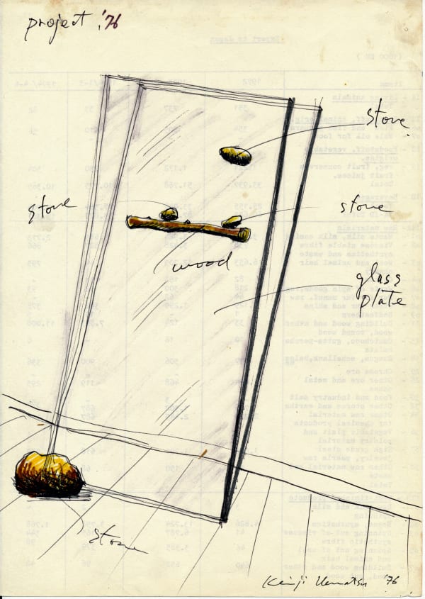 Keiji UEMATSU, Drawing, 1976