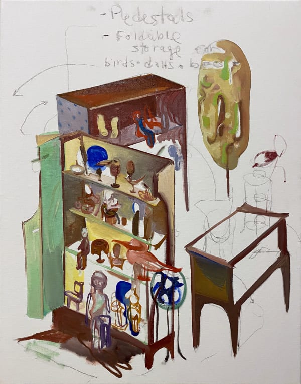 LEE Jihyun, Designing Pedestals, 2019