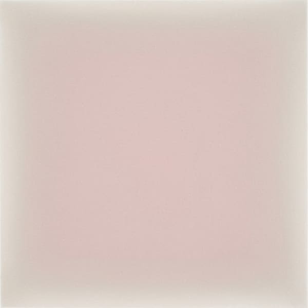 Gwen Hardie, 07.08.22, pale cool pink on raw umber, 2022