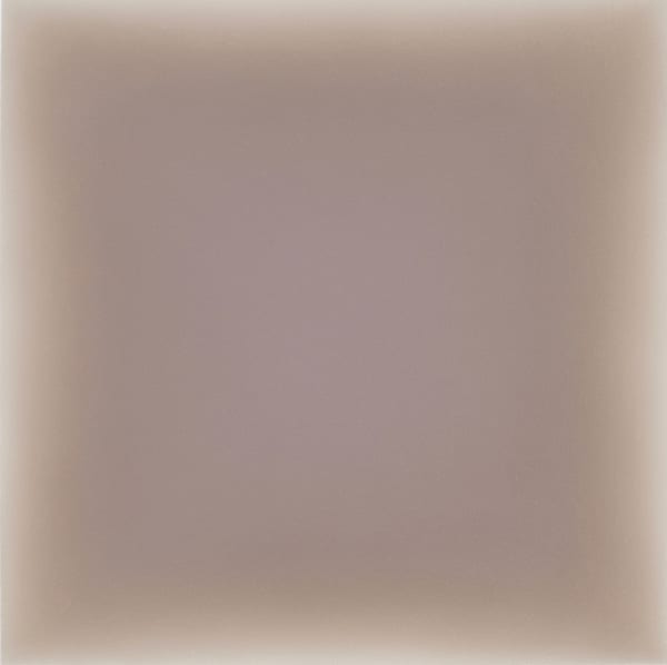 Gwen Hardie, 02.07.23, lilac grey on raw sienna- umber, 2023
