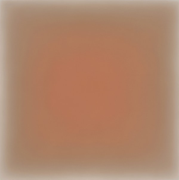 Gwen Hardie, 04.14.22, radiant venetian red on raw umber, 2022