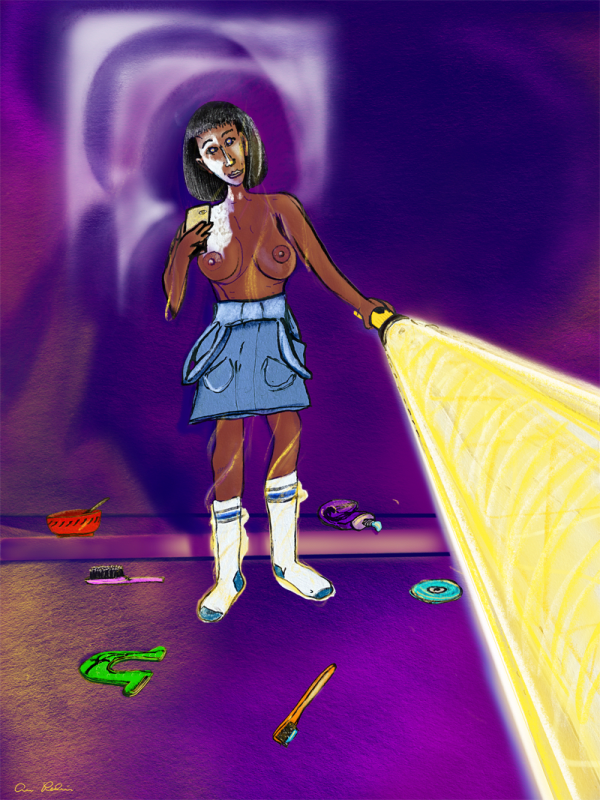 Down The Rabbit Hole, 2021 Digital - Signed and Dated