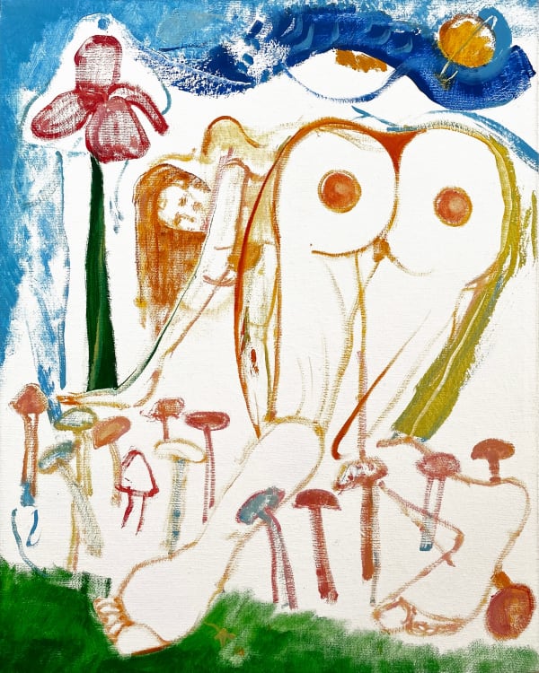 Seeker, 2020 19 3/4 x 15 3/4 x 1 5/8 in 50 x 40 x 4 cm oil on canvas