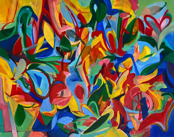 Untitled, 2021 15 3/4 x 19 3/4 x 1 5/8 in 40 x 50 x 4 cm oil on canvas