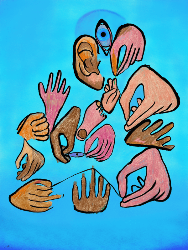 Senseis, 2021 Digital - Signed and Dated