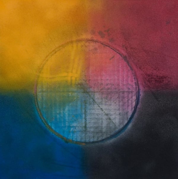 Ari Lankin, CMYK Circle, 2017