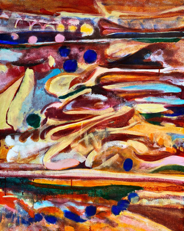 Untitled, 2021 30 x 24 x 1 1/2 in 76.2 x 61 x 3.8 cm acrylic on canvas